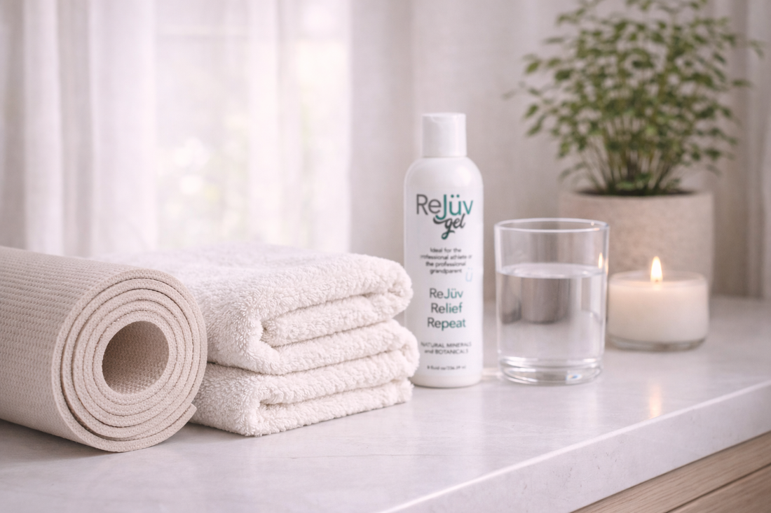 Botanical Pain Relief Gel for Desk-to-Gym Recovery