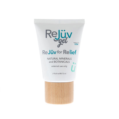 ReJüv GEL 3oz Travel Size • Odorless • Colorless • Menthol-Free | Natural Pain & Swelling Relief